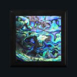 Abalone paua shell gift box<br><div class="desc">Abalone paua shell detail</div>