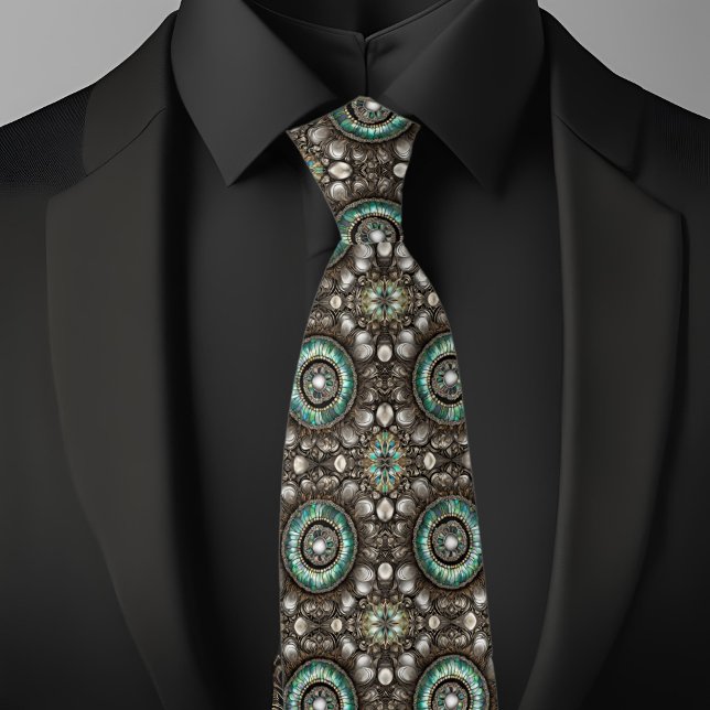 Abalone Rings Neck Tie (Creator Uploaded)