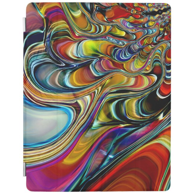 Abalone Shell Abstract iPad Smart Cover (Front)