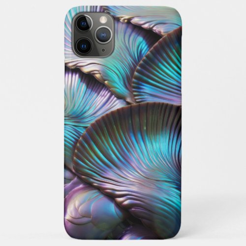 Abalone Shell Abstract Pattern iPhone 11 Pro Max Case