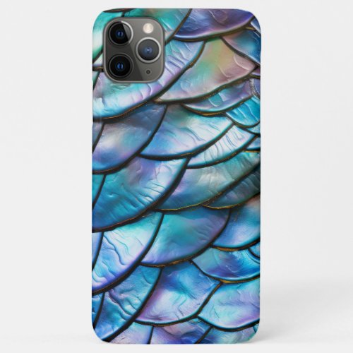 Abalone Shell Abstract Pattern iPhone 11 Pro Max Case