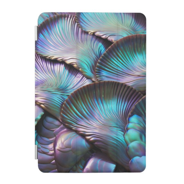 Abalone Shell Abstract Pattern iPad Mini Cover (Front)
