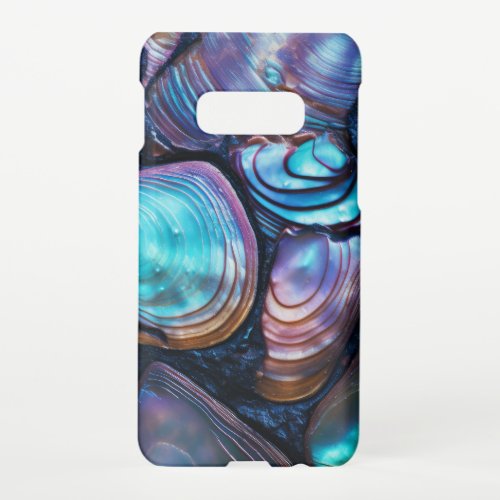 Abalone Shell Abstract Pattern Samsung Galaxy S10E Case