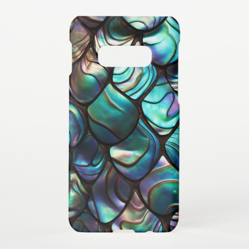 Abalone Shell Abstract Pattern Samsung Galaxy S10E Case