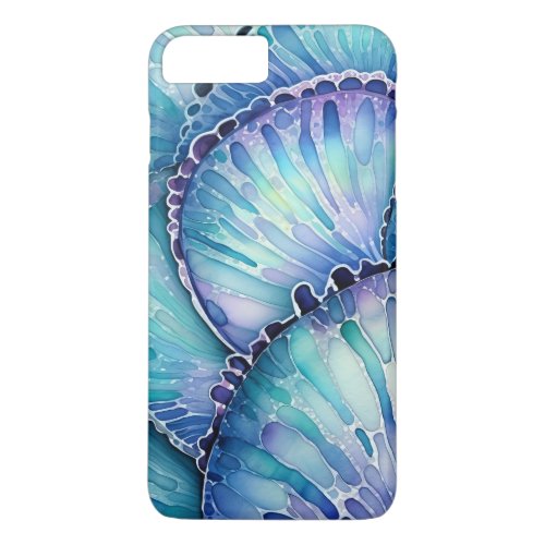 Abalone Shell Abstract Watercolor Pattern iPhone 8 Plus7 Plus Case