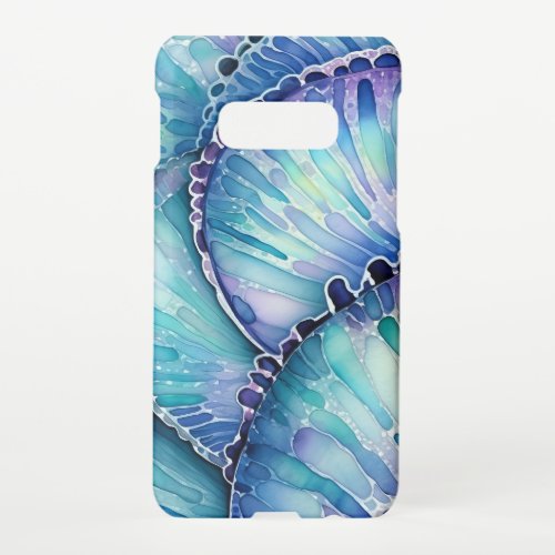 Abalone Shell Abstract Watercolor Pattern Samsung Galaxy S10E Case