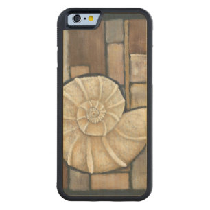 Abalone Shell Carved Maple iPhone 6 Bumper Case