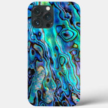 Abalone Shell  Iphone 13 Pro Max Case by parisjetaimee at Zazzle