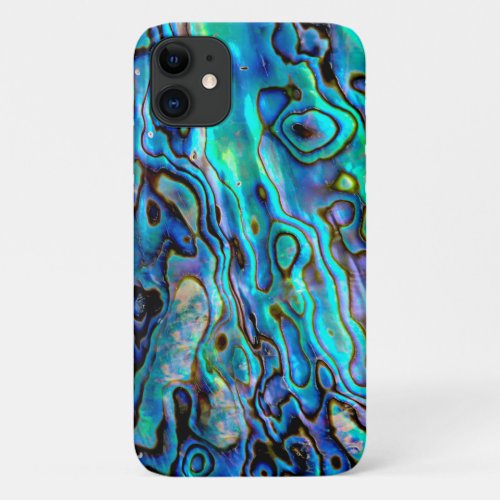 Abalone shell iPhone 11 case