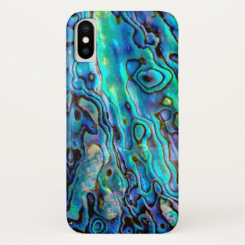 Abalone Shell Iphone X Case by parisjetaimee at Zazzle