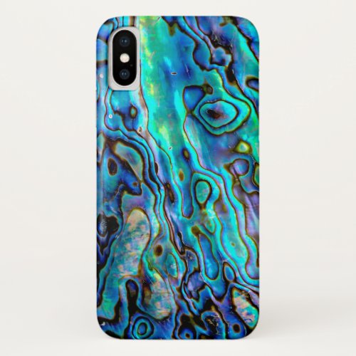 Abalone shell iPhone x case