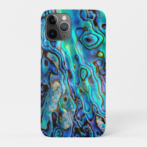 Abalone shell iPhone 11 pro case