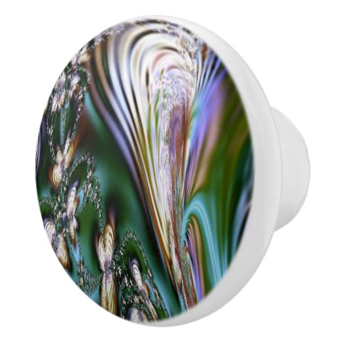 Abalone Shell Ceramic Knob