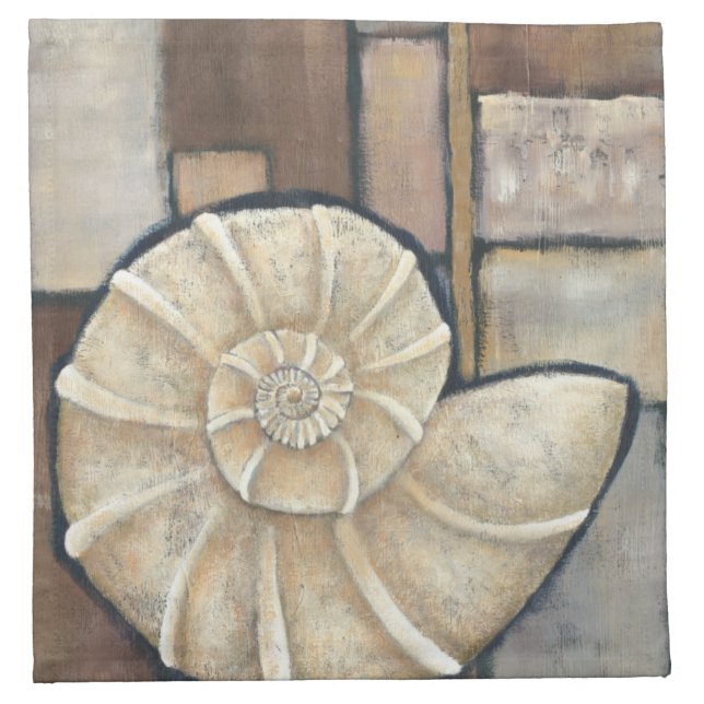Abalone Shell Cloth Napkin (Front)