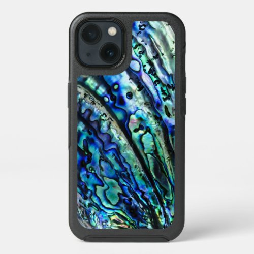 Abalone Shell  Colorful Abstract iPhone 13 Case