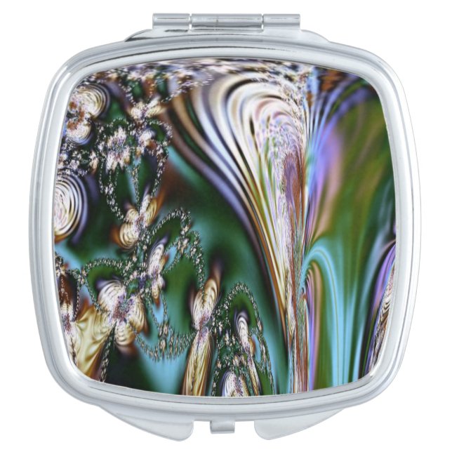 Abalone Shell Compact Mirror (Front)