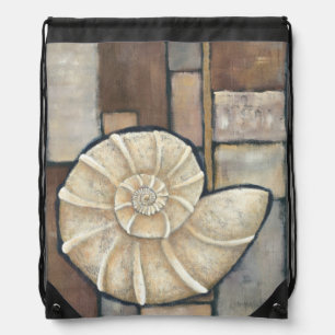 Abalone Shell Drawstring Bag