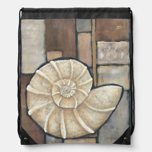 Abalone Shell Drawstring Bag (Front)