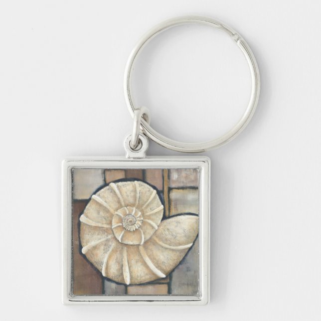 Abalone Shell Keychain (Front)
