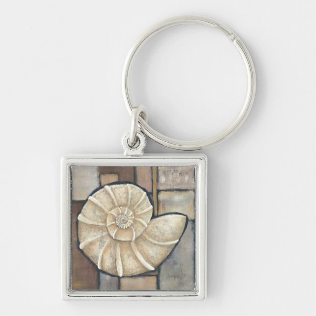 Abalone Shell Keychain (Front)