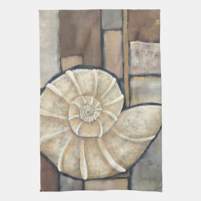 Abalone Shell Kitchen Towel (Vertical)