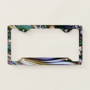 Abalone Shell License Plate Frame