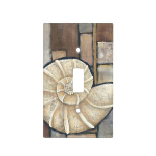 Abalone Shell Light Switch Cover