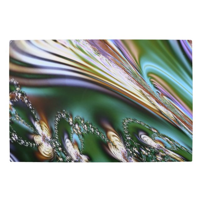 Abalone Shell Metal Print (Front)