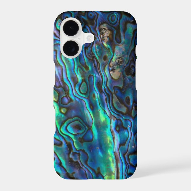 Abalone Shell Pattern Iphone Case (Back)