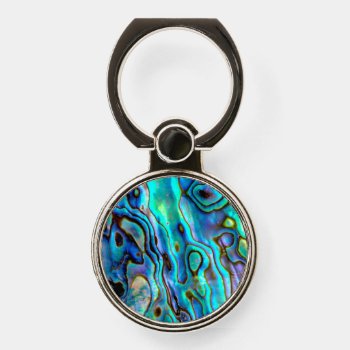 Abalone Shell Phone Ring Stand by parisjetaimee at Zazzle