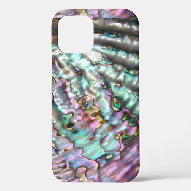 Abalone shell print iPhone case (Back)