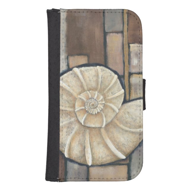 Abalone Shell Samsung Galaxy Wallet Case (Front)