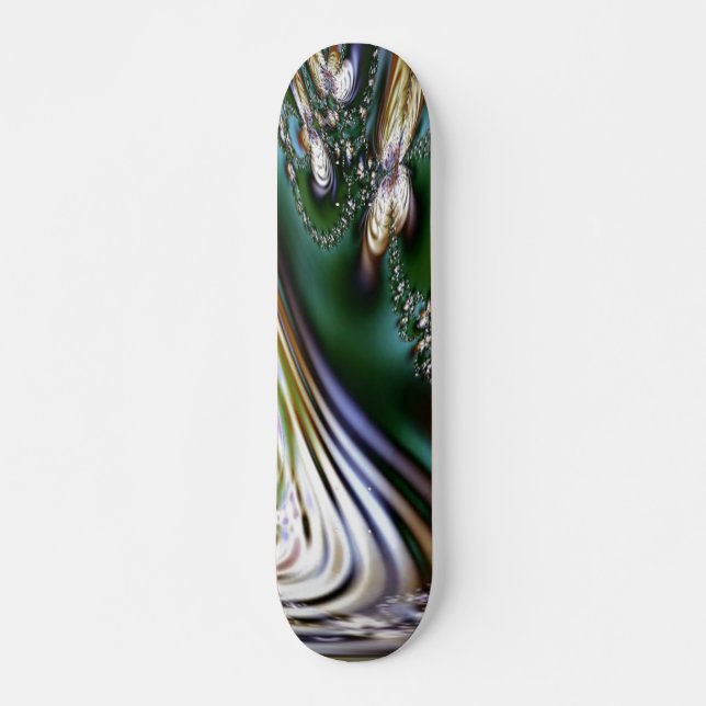 Abalone Shell Skateboard Deck (Front)