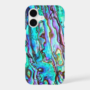 Abalone Shell Teal Mother Of Pearls Gemstone iPhone 17 Case