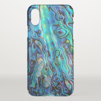 Abalone Shell Iphone X Case by parisjetaimee at Zazzle