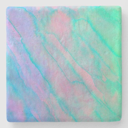 Abalone Shell Watercolor mother_of_pearl Shellfish Stone Coaster
