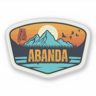 Abanda, Alabama Sticker