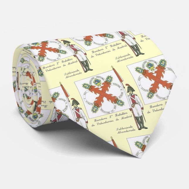 ABANDERADO VOLUNTARIOS DE MADRID NECK TIE (Rolled)