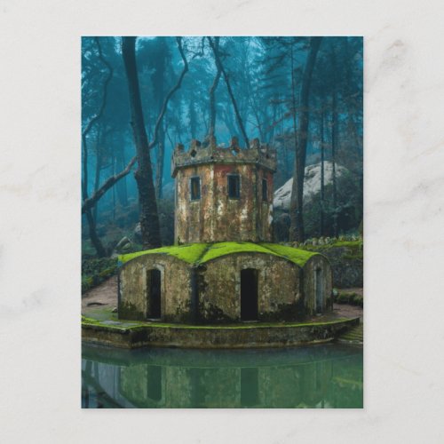 Abandonded Building in Portugal_By James Mills Postcard