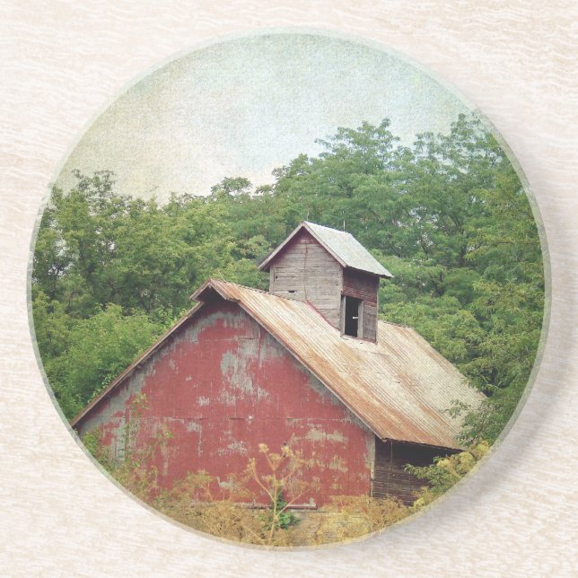 Abandoned and Overgrown Drink Coaster (Front)