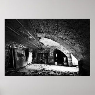 Abandoned Basement Poster