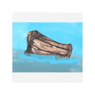 Abandoned Boat Metal Print