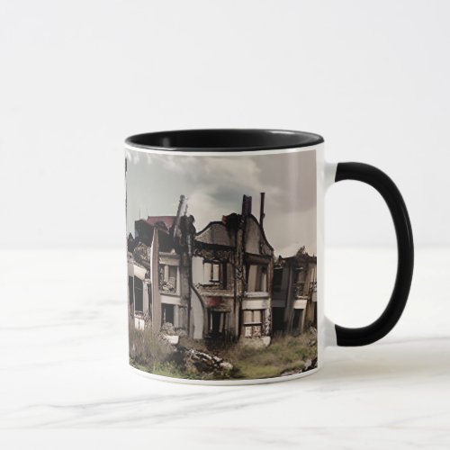  Abandoned Buildings  Post Apocalypse Destruction Mug