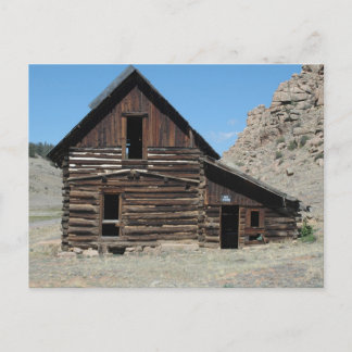 Abandoned Cabin Postcard