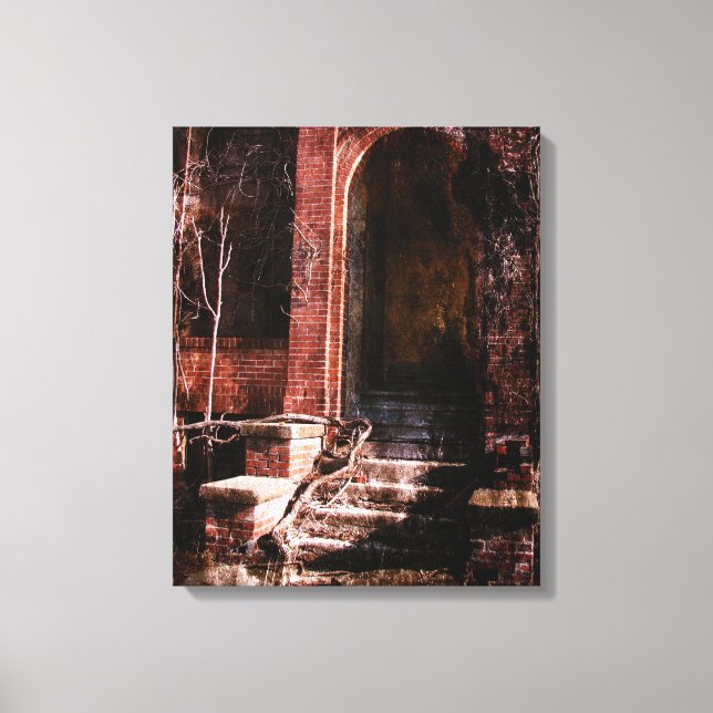 Abandoned Canvas Print (Front)