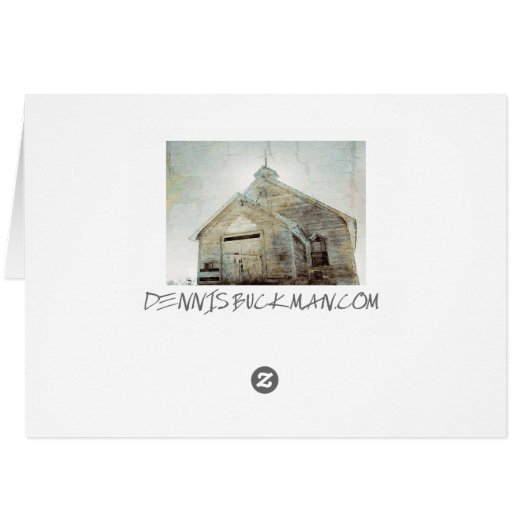 Abandoned Church Cards (Back Horizontal)