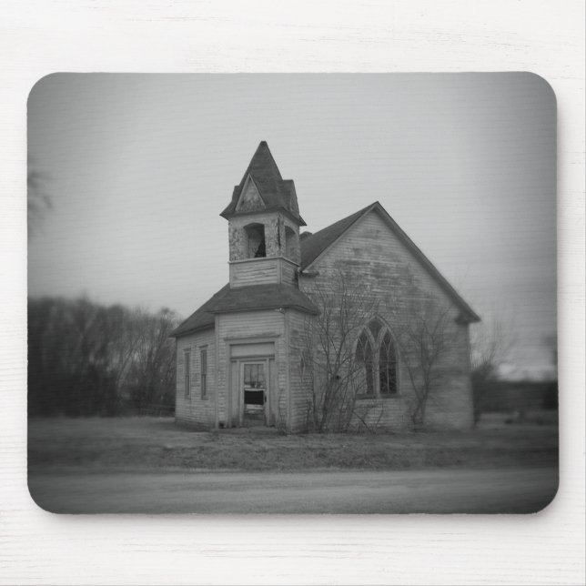 Abandoned Church Mouse Pad (Front)