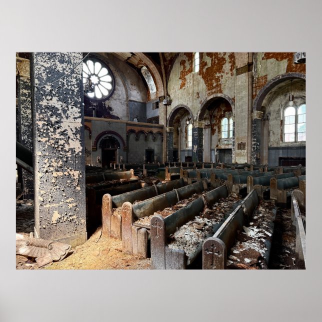 Abandoned Church Poster (Front)