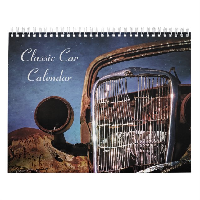 Abandoned Classic Car Calendar (Cover)