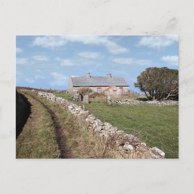 abandoned cottage postcard (Front)